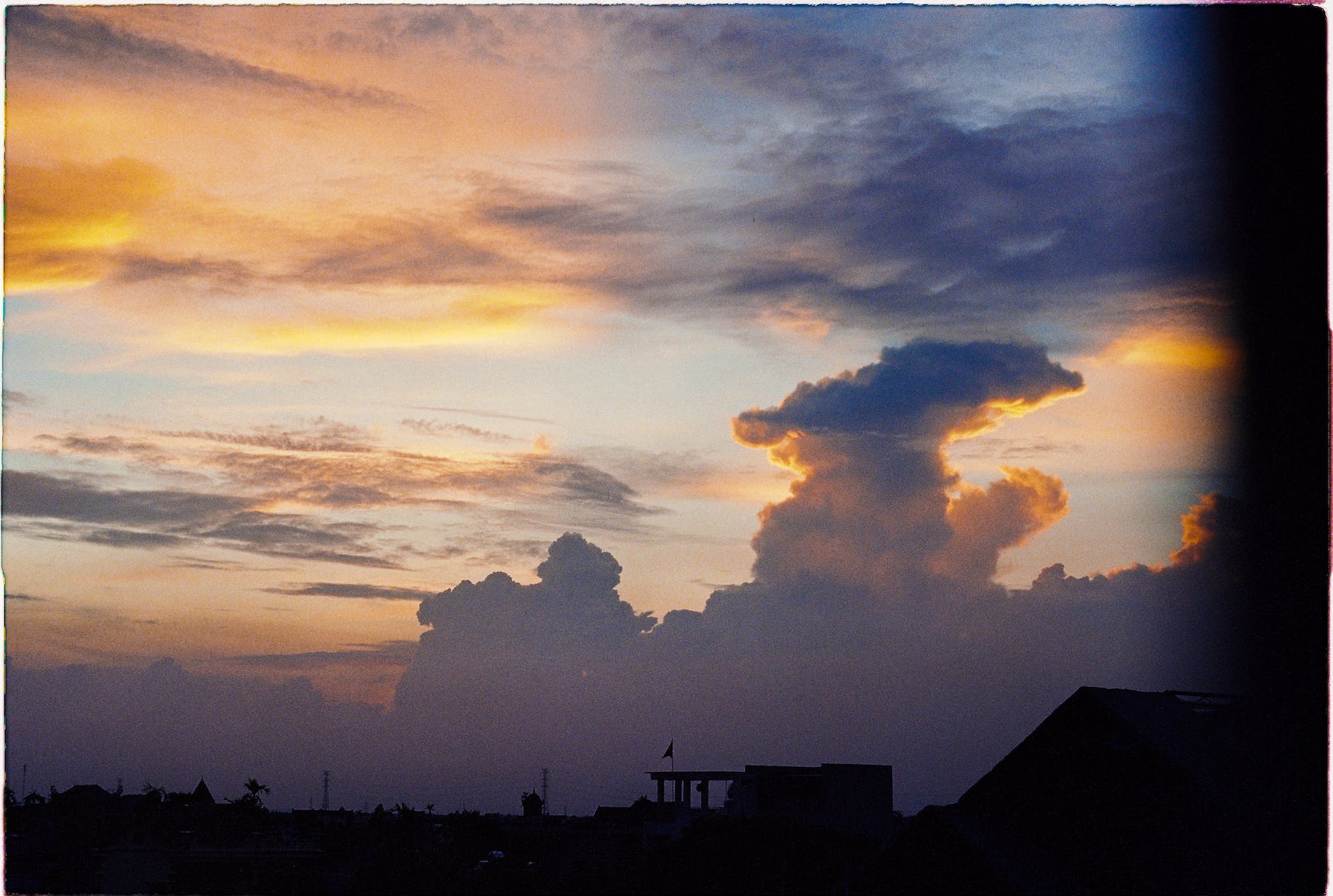 clouds at sunset