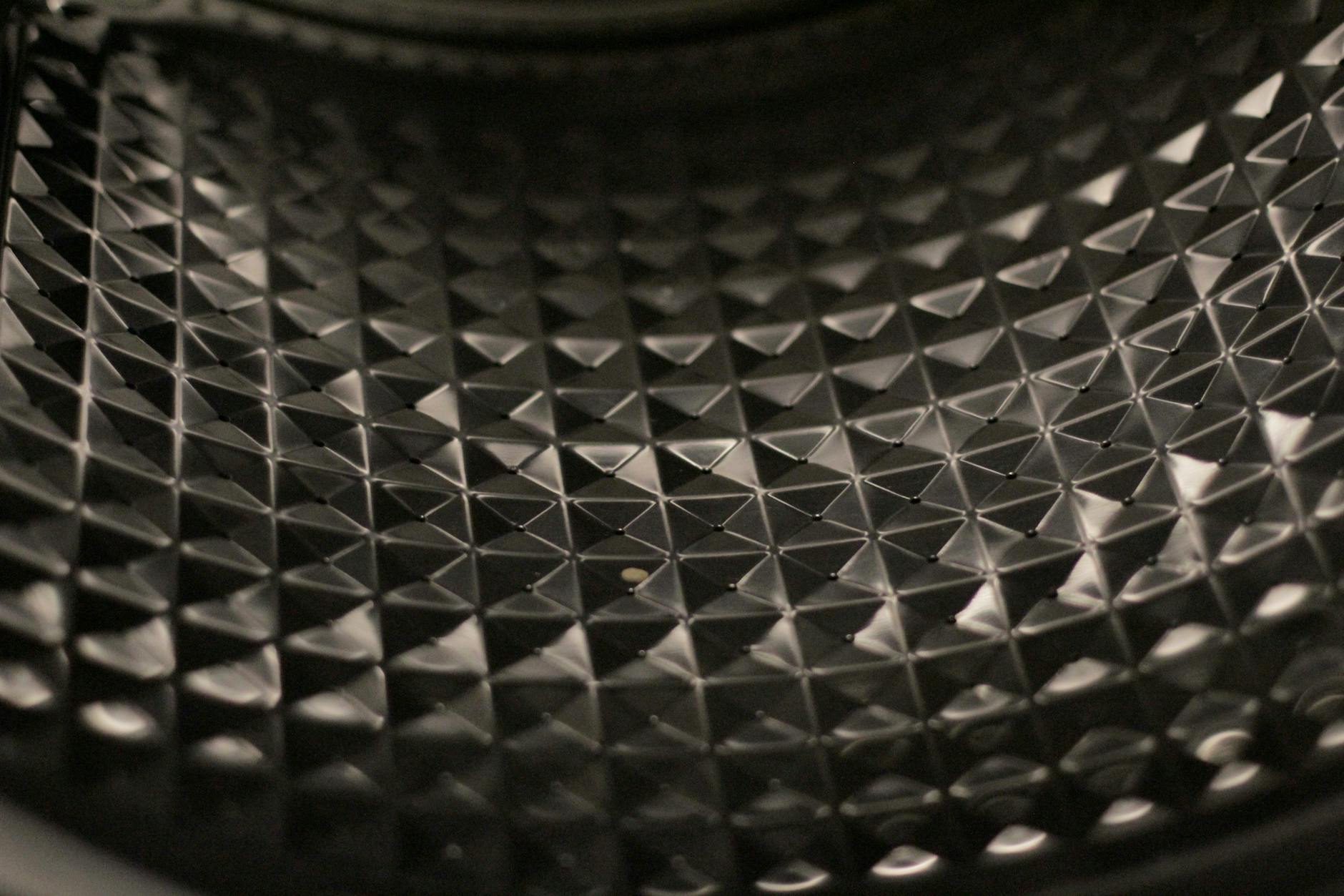 view of extruded material