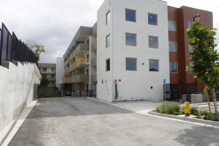 Milgard windows and aluminum siding on Vista Wood multifamily building