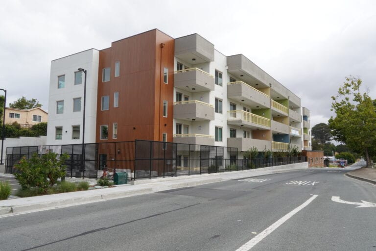 Milgard windows and aluminum siding on Vista Wood multifamily building
