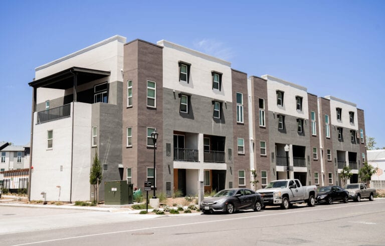 Maven on Broadway commercial siding and window project in Sacramento by Heritage Exteriors