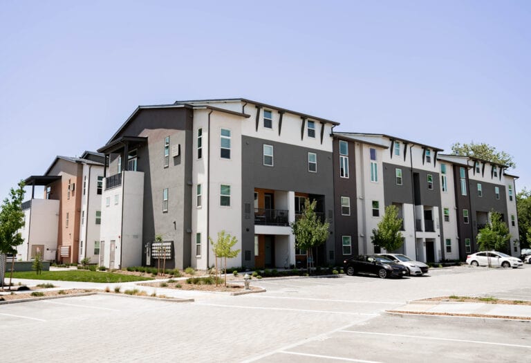 Multifamily exterior renovation at Maven on Broadway 29th Street Sacramento