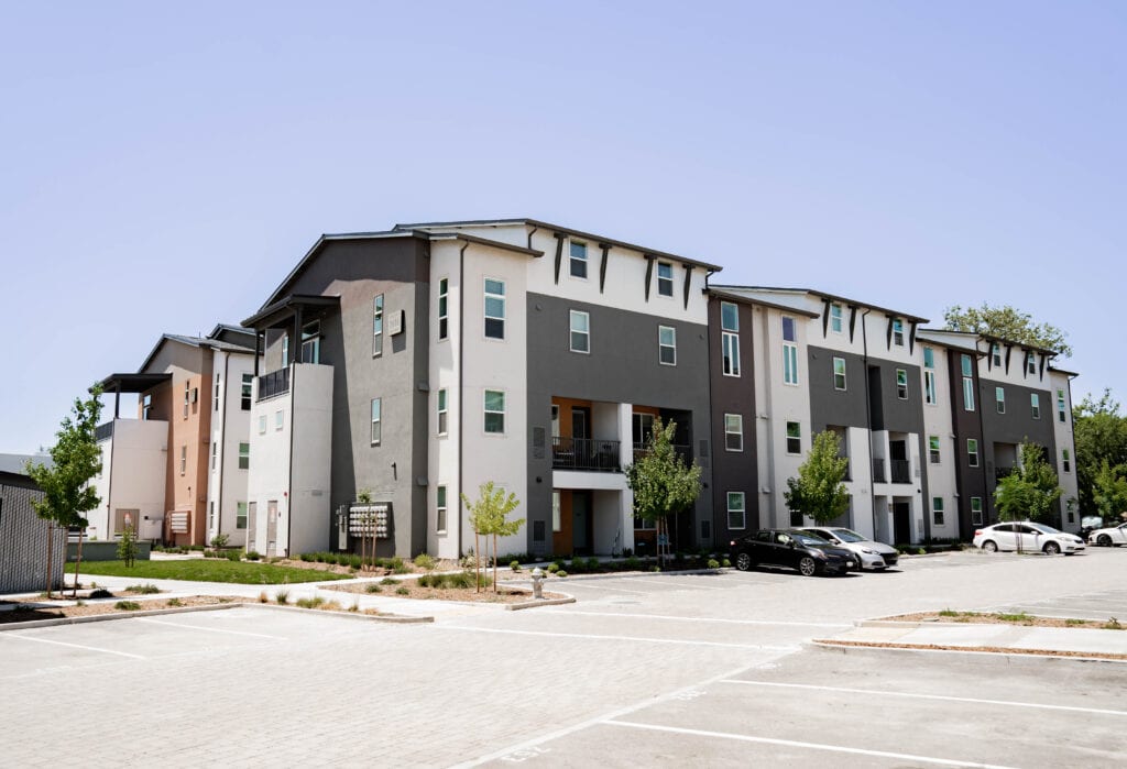 Multifamily exterior renovation at Maven on Broadway 29th Street Sacramento