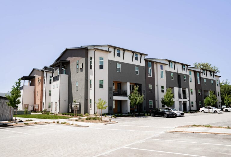 Multifamily exterior renovation at Maven on Broadway 29th Street Sacramento