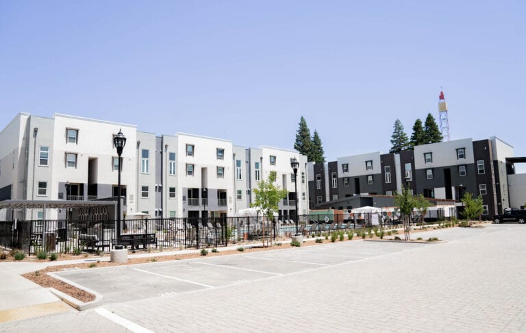 Multifamily exterior renovation at Maven on Broadway 29th Street Sacramento