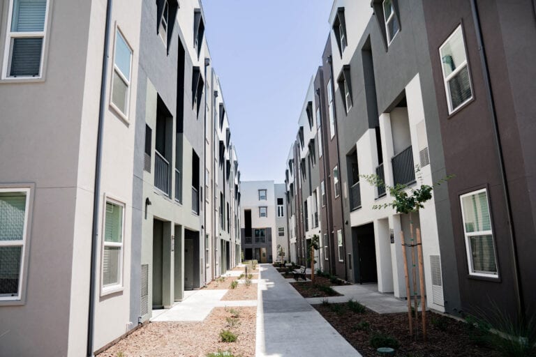 Multifamily exterior renovation at Maven on Broadway 29th Street Sacramento