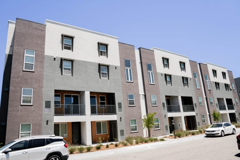 Multifamily exterior renovation at Maven on Broadway 29th Street Sacramento