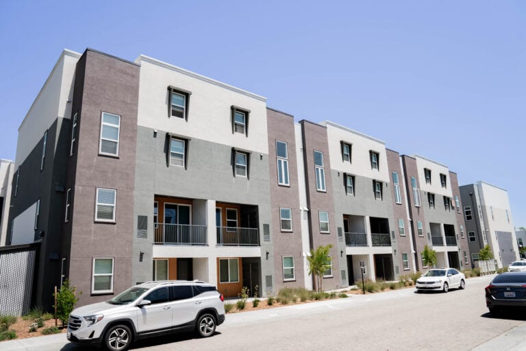 Multifamily exterior renovation at Maven on Broadway 29th Street Sacramento