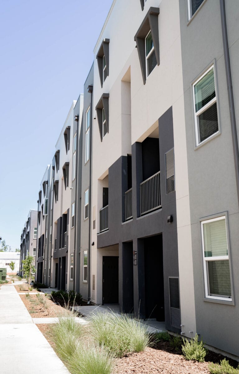 Multifamily exterior renovation at Maven on Broadway 29th Street Sacramento