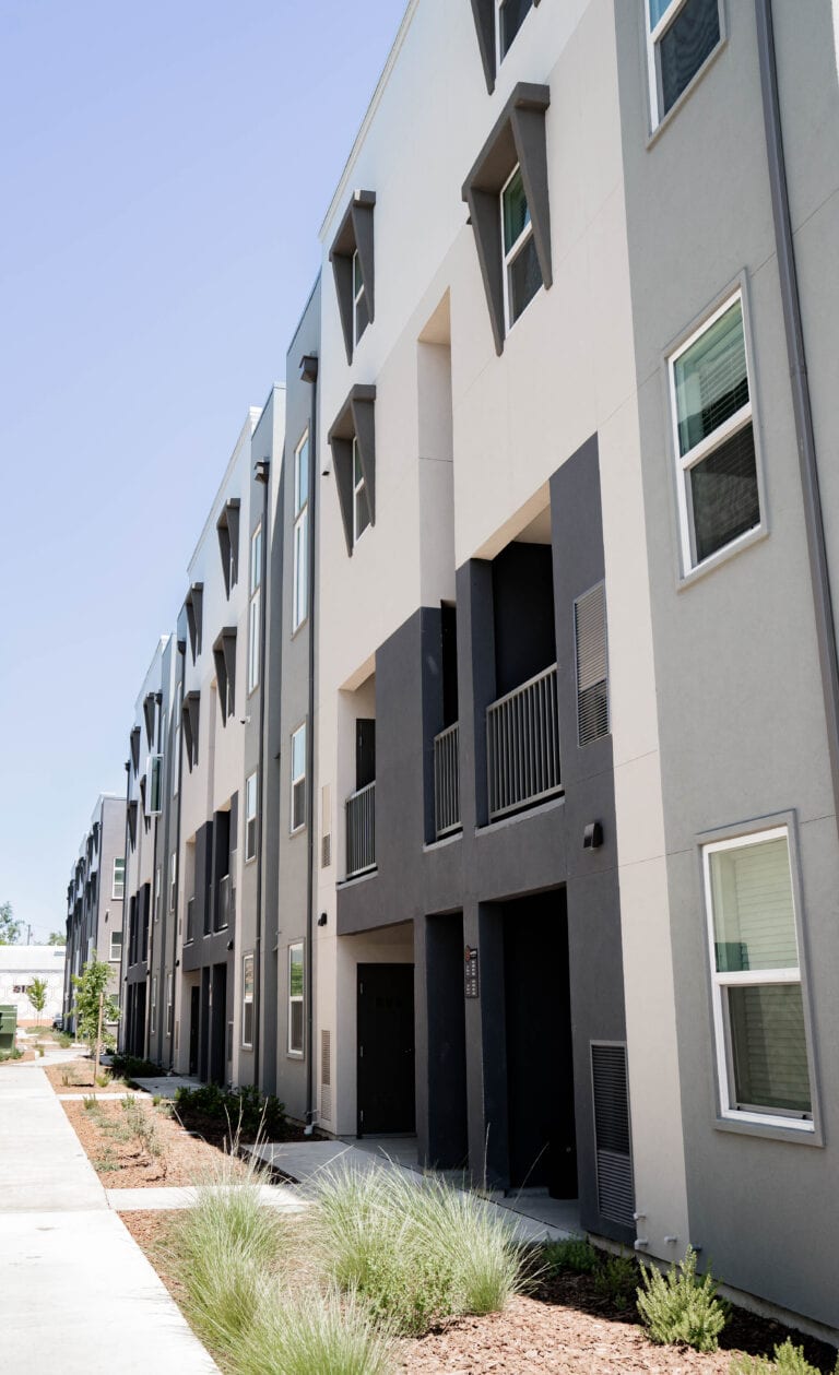 Multifamily exterior renovation at Maven on Broadway 29th Street Sacramento