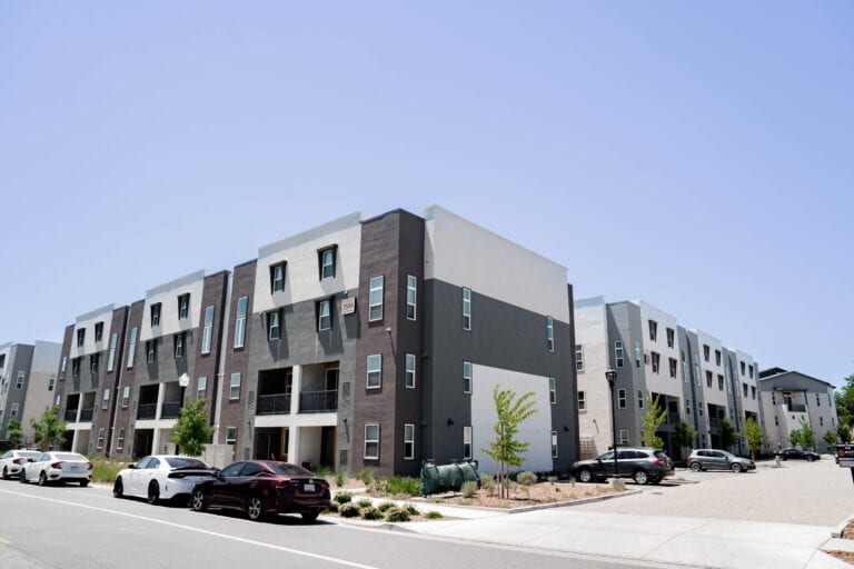 Multifamily exterior renovation at Maven on Broadway 29th Street Sacramento