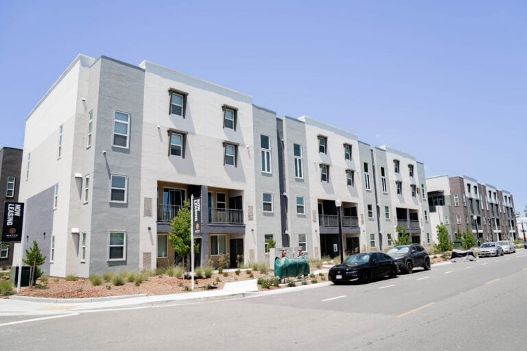 Multifamily exterior renovation at Maven on Broadway 29th Street Sacramento