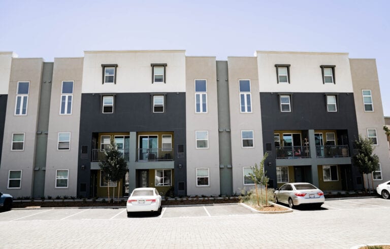 Multifamily exterior renovation at Maven on Broadway 29th Street Sacramento