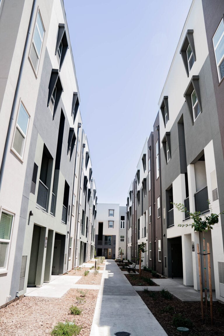 Multifamily exterior renovation at Maven on Broadway 29th Street Sacramento
