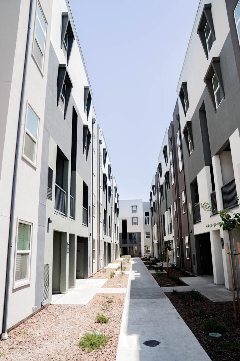 Multifamily exterior renovation at Maven on Broadway 29th Street Sacramento