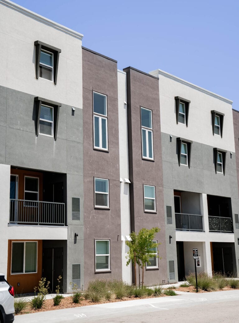 Multifamily exterior renovation at Maven on Broadway 29th Street Sacramento