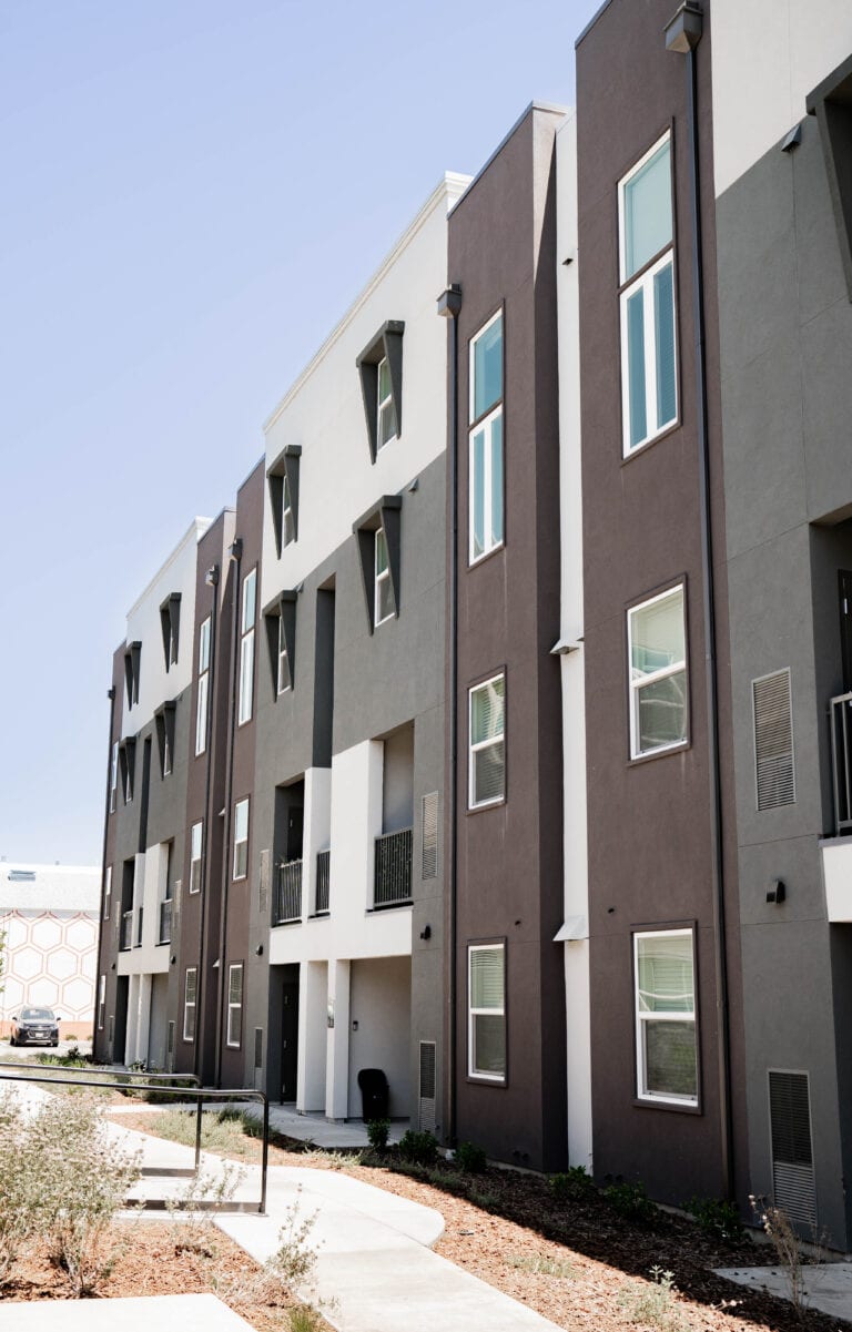 Maven on Broadway commercial siding and window project in Sacramento by Heritage Exteriors