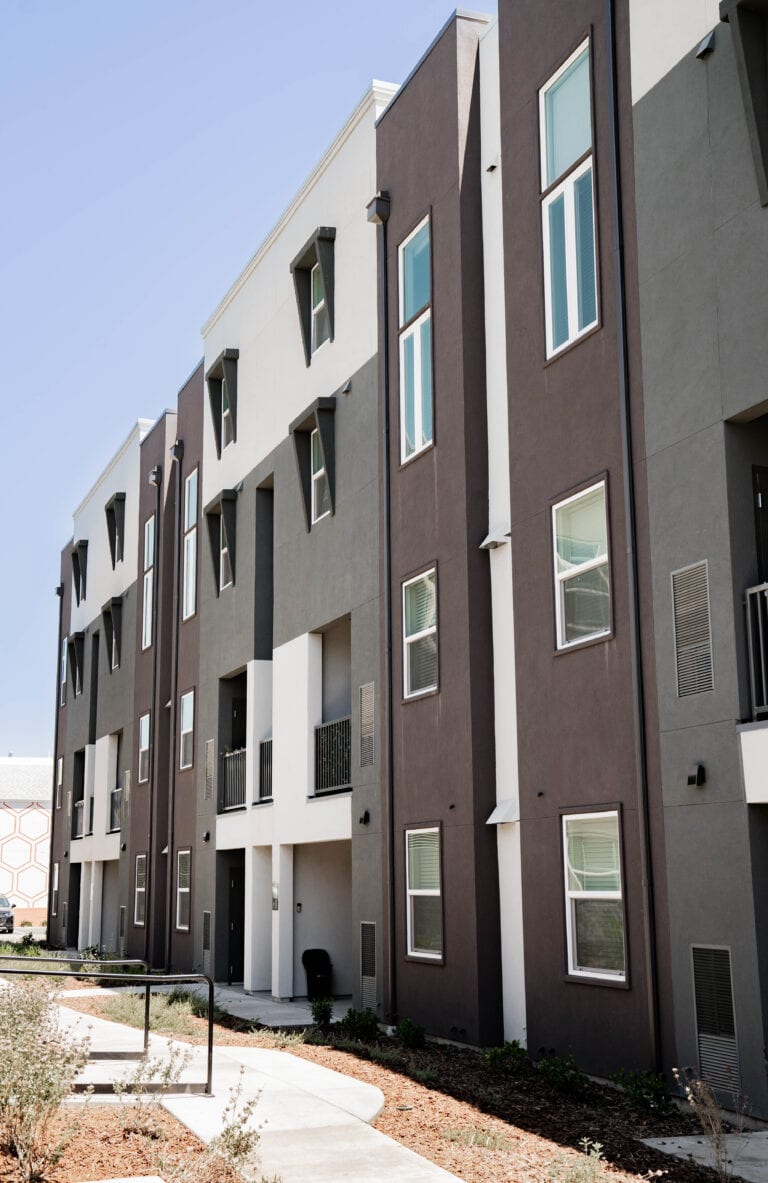 Maven on Broadway commercial siding and window project in Sacramento by Heritage Exteriors