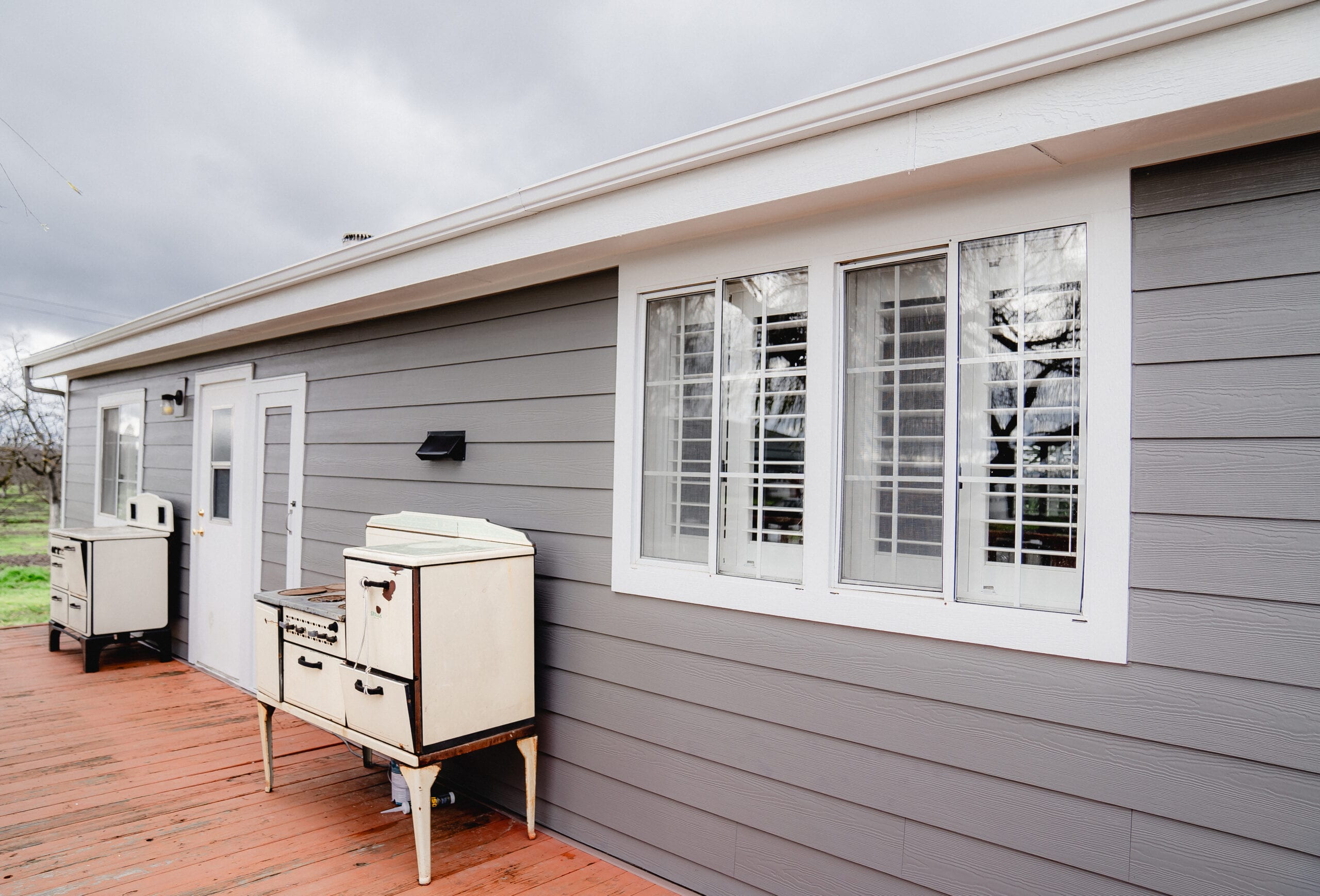 fiber cement siding house