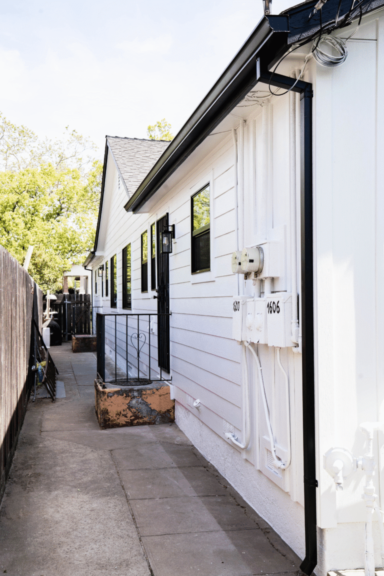 Completed James Hardie lap siding installation on Sacramento residential property