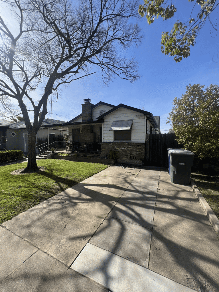 Completed James Hardie lap siding installation on Sacramento residential property