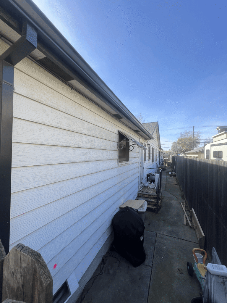 Completed James Hardie lap siding installation on Sacramento residential property