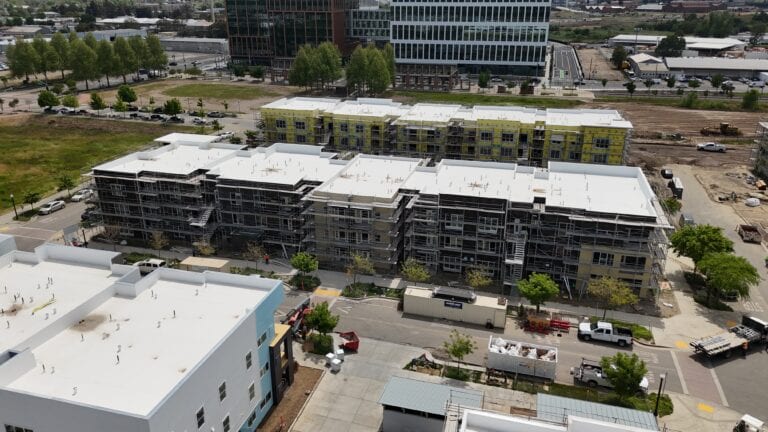 Township 9 commercial siding installation in Sacramento by Heritage Exteriors