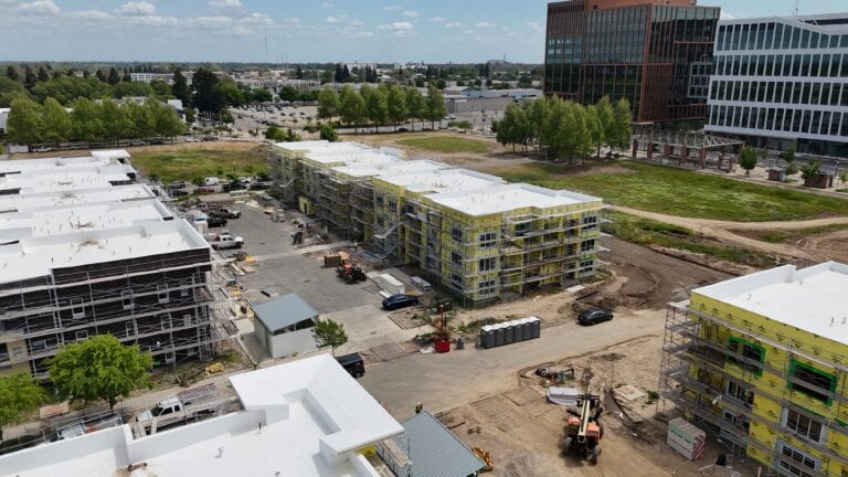 Township 9 commercial siding installation in Sacramento by Heritage Exteriors