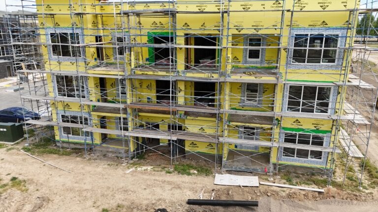 Township 9 commercial siding installation in Sacramento by Heritage Exteriors