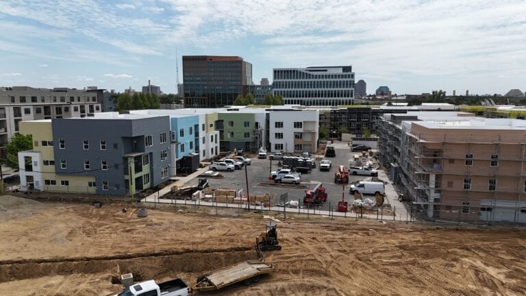 Township 9 commercial siding installation in Sacramento by Heritage Exteriors