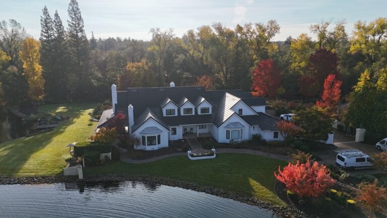 James Hardie fiber cement siding installation on Granite Bay home — front elevation by Heritage Exteriors