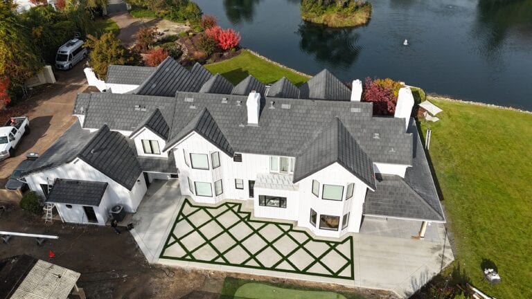 James Hardie fiber cement siding installation on Granite Bay home — front elevation by Heritage Exteriors