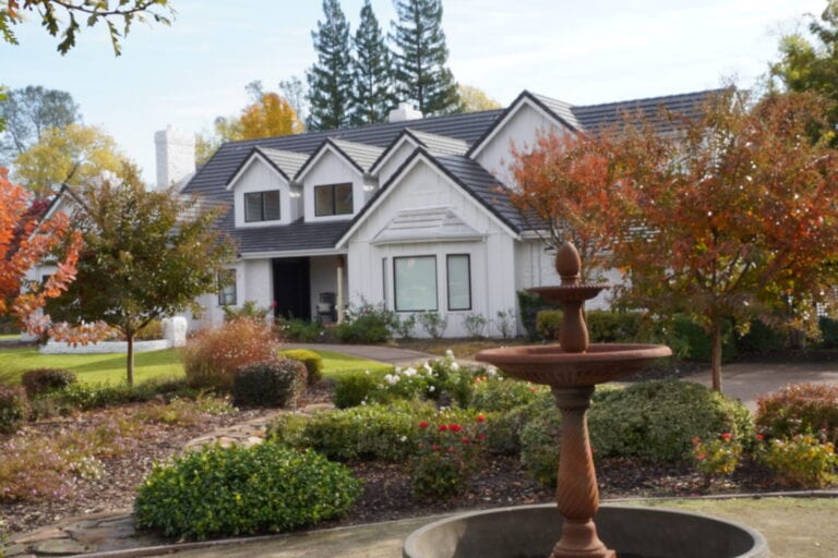 James Hardie fiber cement siding installation on Granite Bay home — front elevation by Heritage Exteriors