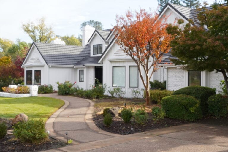James Hardie fiber cement siding installation on Granite Bay home — front elevation by Heritage Exteriors