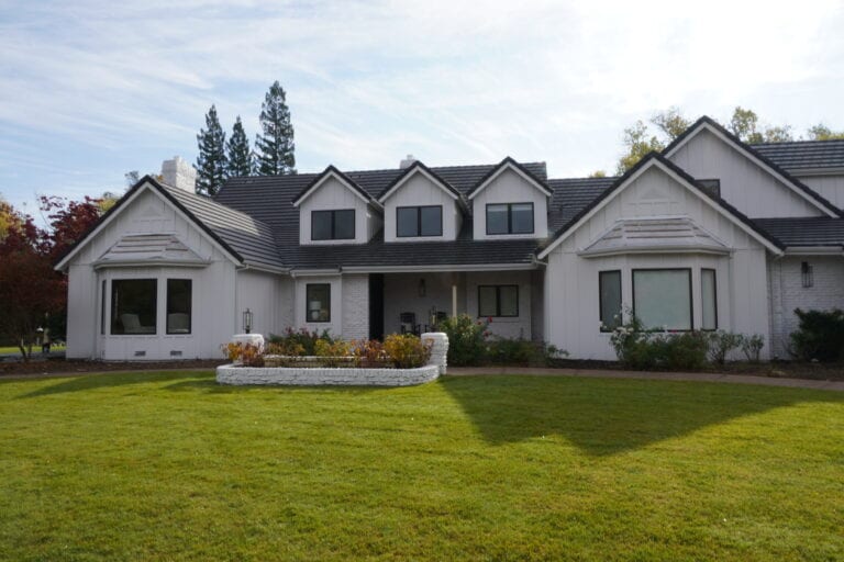 James Hardie fiber cement siding installation on Granite Bay home — front elevation by Heritage Exteriors