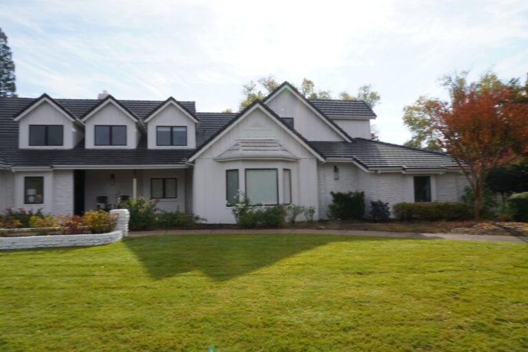 James Hardie fiber cement siding installation on Granite Bay home — front elevation by Heritage Exteriors
