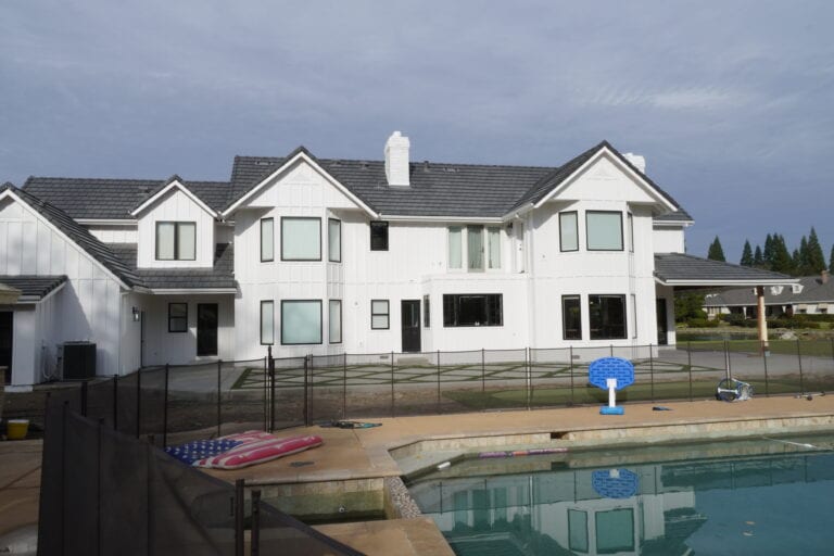 James Hardie fiber cement siding installation on Granite Bay home — front elevation by Heritage Exteriors