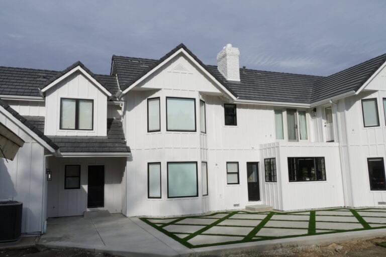 James Hardie fiber cement siding installation on Granite Bay home — front elevation by Heritage Exteriors