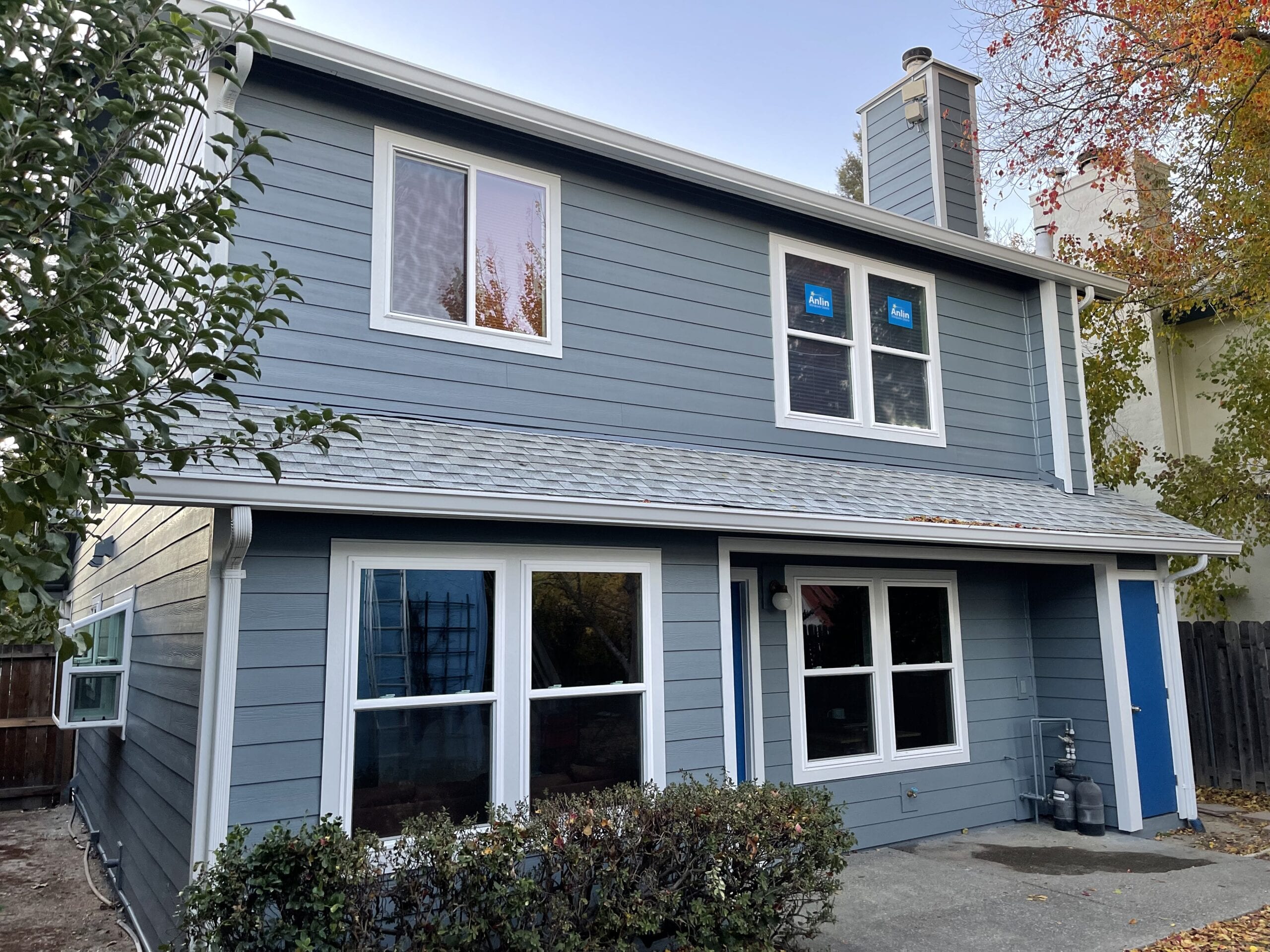 James Hardie fiber cement siding project in Davis CA by Heritage Exteriors