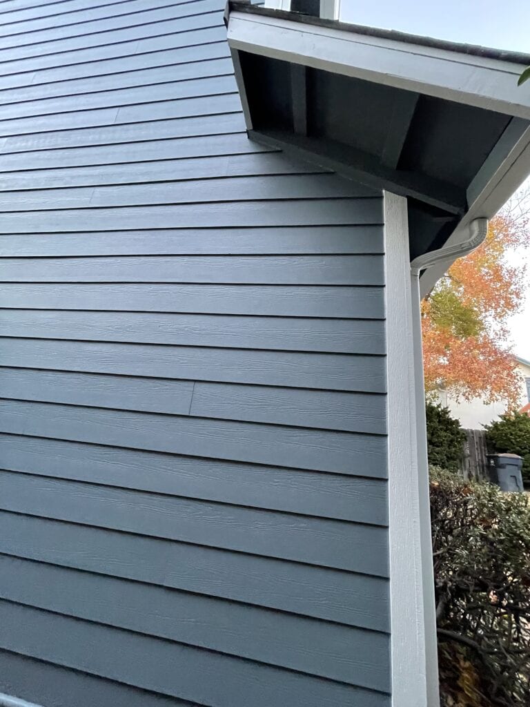 James Hardie fiber cement siding project in Davis CA by Heritage Exteriors