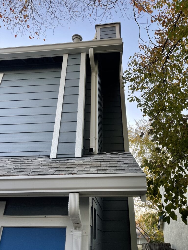 James Hardie fiber cement siding project in Davis CA by Heritage Exteriors