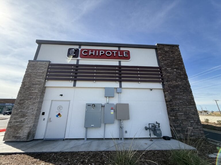 Chipotle restaurant commercial exterior installation by Heritage Exteriors Sacramento