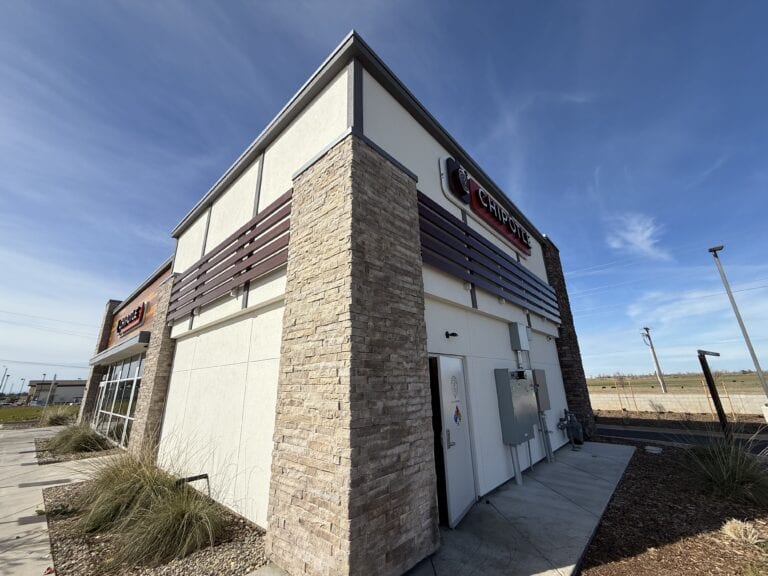 Chipotle restaurant commercial exterior installation by Heritage Exteriors Sacramento