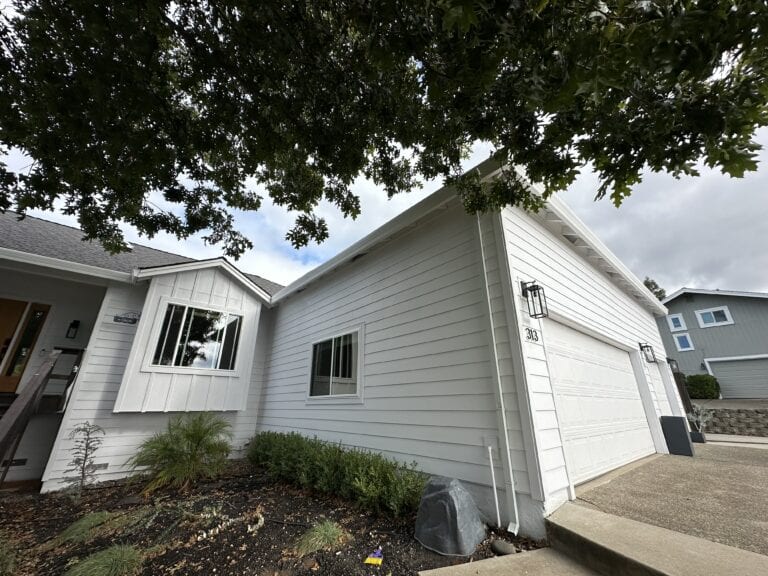 James Hardie fiber cement siding installation in Folsom CA by Heritage Exteriors