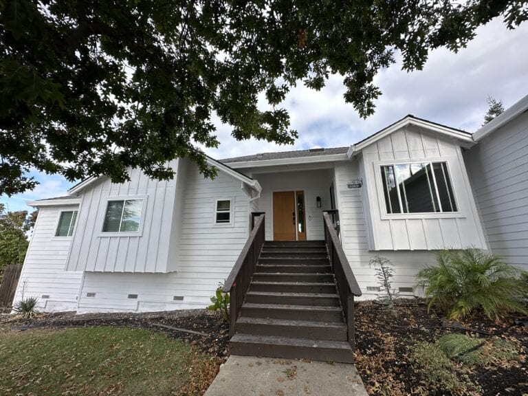 James Hardie fiber cement siding installation in Folsom CA by Heritage Exteriors