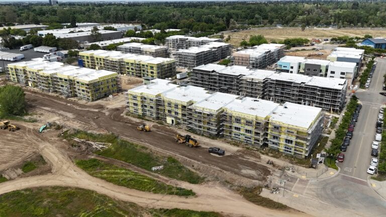 Township 9 commercial siding installation in Sacramento by Heritage Exteriors