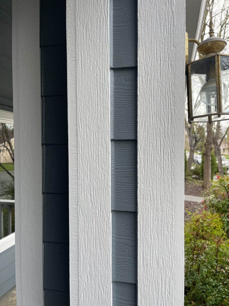 Completed siding installation on Davis California home exterior