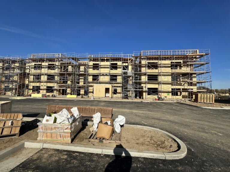Large-scale multifamily siding project at Township 9 Sacramento