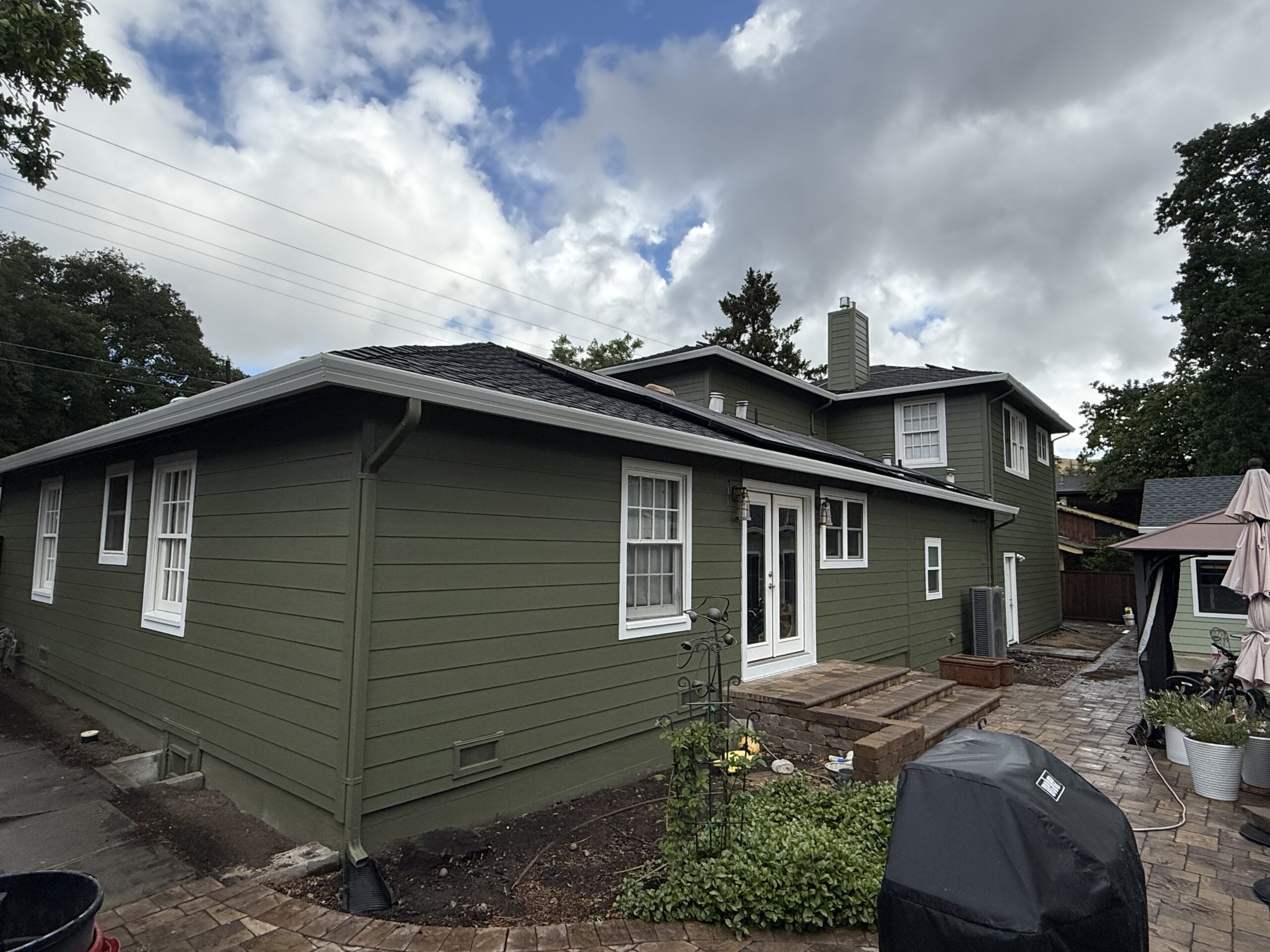 James Hardie siding installation on Lafayette CA home by Heritage Exteriors