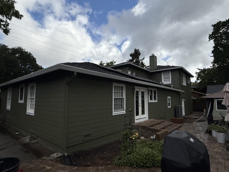 James Hardie siding installation on Lafayette CA home by Heritage Exteriors